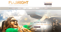 Desktop Screenshot of fulbrightdental.com